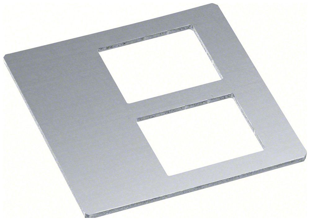 Montageplatte Hager für Datentechnik 2×RJ45 19.3×14.8mm