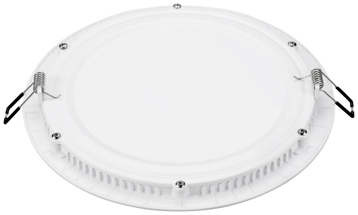 Downlight LED Sylvania Flat 205 24W 2250lm 4000K IP44 120° VAR Ø226mm blanc