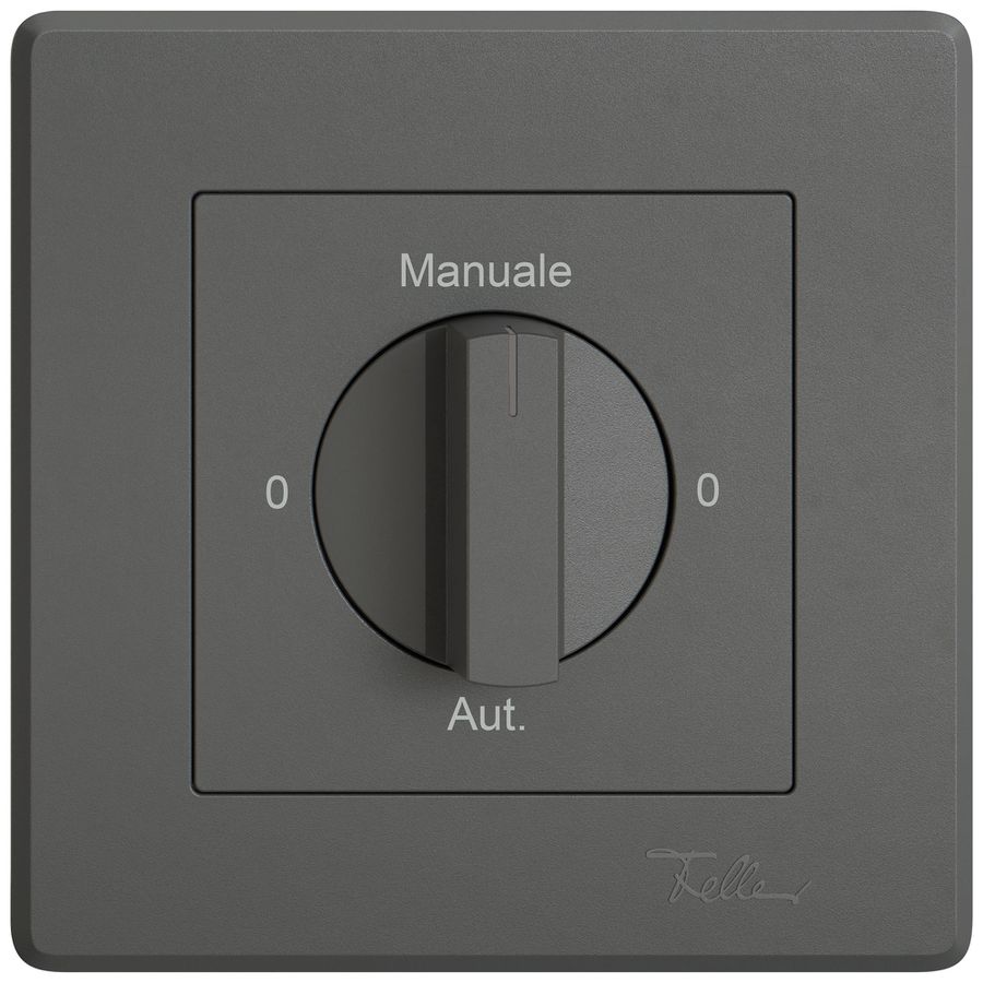 Kit de montage ENC EDIZIO.liv SNAPFIX® p.interr.rot.manet.0-Man-0-Auto (I) grf