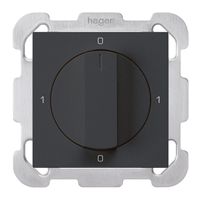 Interrupteur rotatif ENC kallysto 0/2L noir avec manette