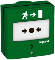 AP contatto d'allarme Legrand Ch+R verde