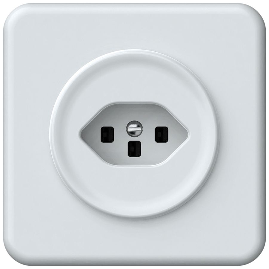 Prise ENC origin 1×type 23 16A 230V 92×92mm blanc