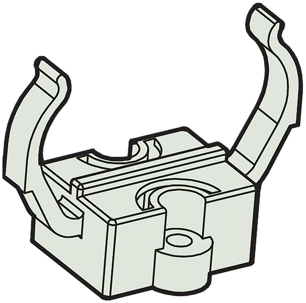 Agrafe de retenue pour Ampule avec douille 2G11