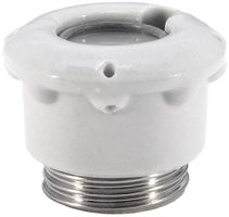 Sicherungskopf spezial KI SE21 weiss mit Prüfloch