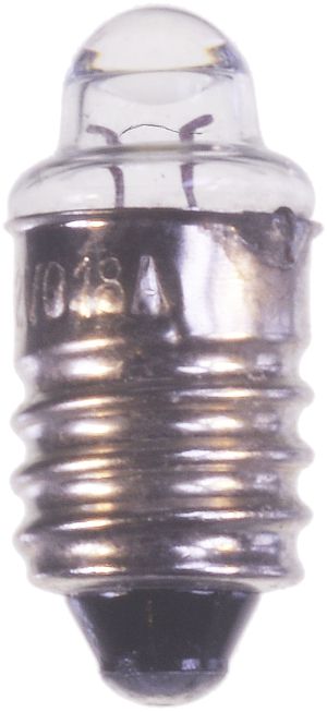 Zwergglühlampe Bantam E10 2.5V 0.2 klar