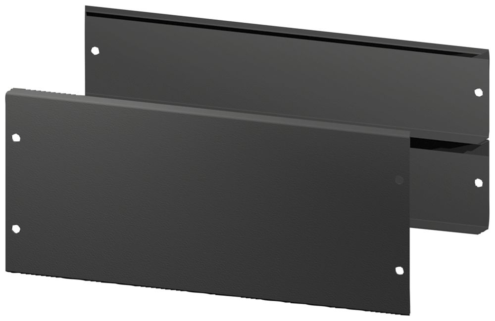 Cache-socle Rittal AX 2830.062 600×200mm face/revers tôle d'acier no 2pcs