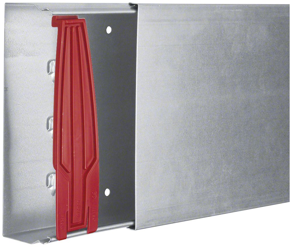 Canal d'installation tehalit LFS 200×60×2000mm (l×h×L) acier zinc