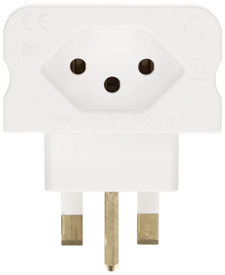 Adattatore da viaggio MH PLUG unico 230V 0…10A CH (SEV 1011 tipo 13) (tipo J) bi