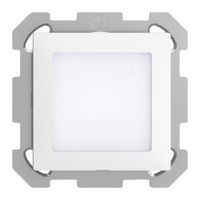 Luminaire ENC LED-bc 230V EDIZIOdue blanc