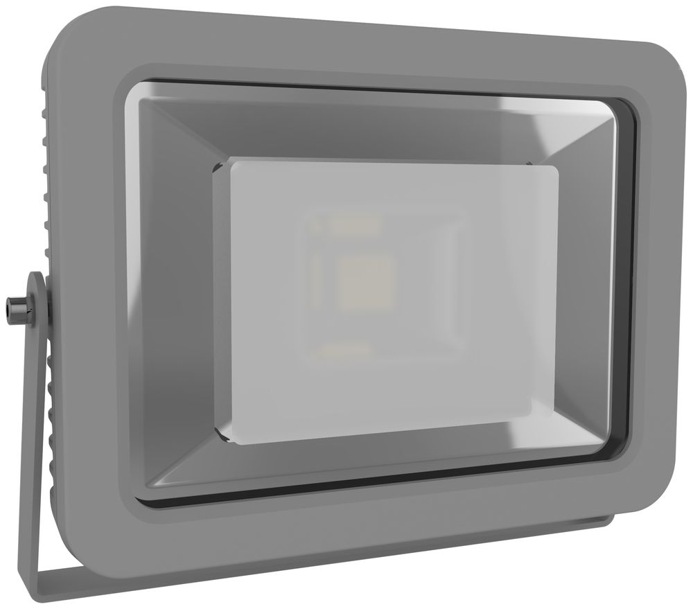 Projecteur LED ELBRO 30W, 2400lm, 4500K, angle d.rayon.60°/90°, 1.5m, IP65, gris