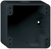 AP-Kopfzeile Hager robusto 1×1 86×86mm schwarz