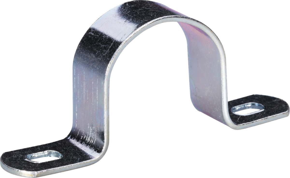 Brida 2 viti per TA M25 ferro zinc./prom.