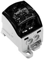 Verteilerblock WM WPD 106 1P 215A 1×Eing 5×Ausg 1.5…25mm² 1.5…70mm²