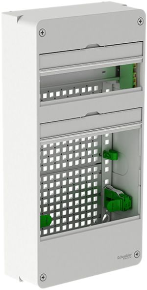 Armoire de distribution AP média SE Resi9 CX 13UM sans porte blanc RAL 9003