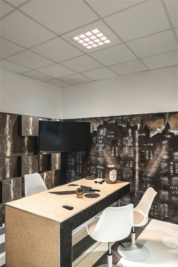 EB-LED-Deckenleuchte SLV PAVANO 620×620 700mA 25W 3200lm 3000K weiss