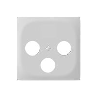 Frontrahmen SIDUS zu Dose R/TV/SAT weiss