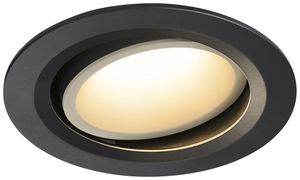 Downlight LED SLV NUMINOS MOVE L 25.4W 2300lm 3000K 55° VAR Ø160×86mm no/bc