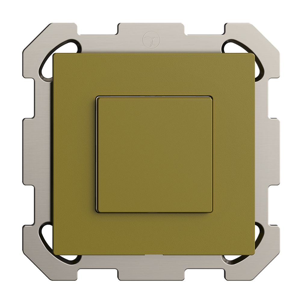 Interruttore INC 1K/1T WLAN Edue Wiser olive