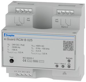 Convertitore di corrente AMD DOEPKE e.Guard RCM B 025 100A 400V 4kV Ø25mm 1CO