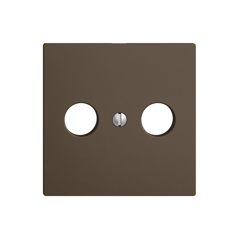 Plaque frontale EDIZIOdue coffee pour R/TV