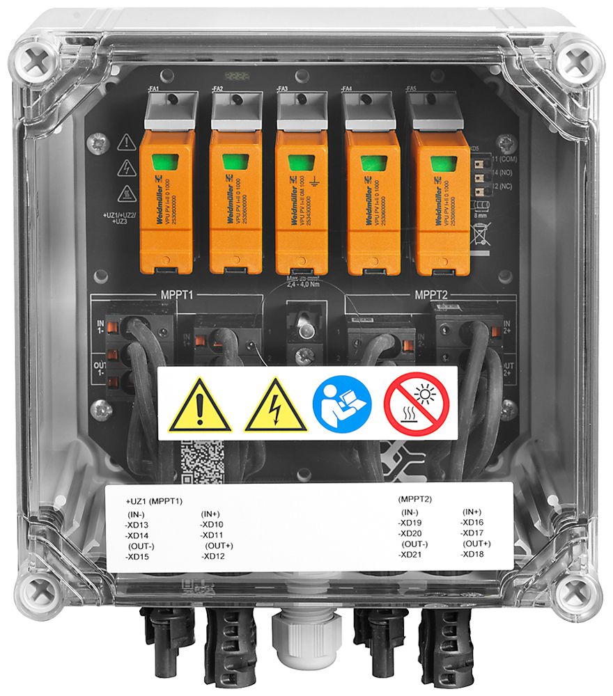 Generatoranschlusskasten WM GAK PVN DC 2I 1O 2MPP SPD1R EVO 11 1MPE