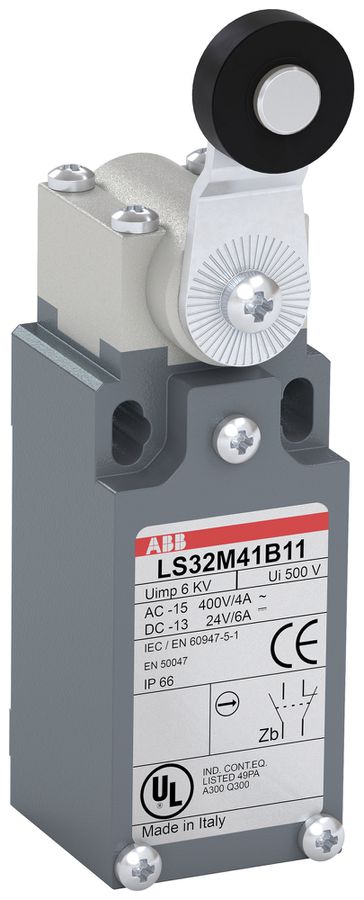 Positionsschalter ABB LS3 Rollenschwenkhebel Zamak M16