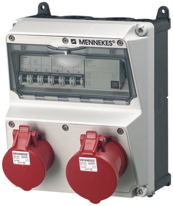 Wand-Stromverteiler Mennekes AMAXX IP44 gu/sz