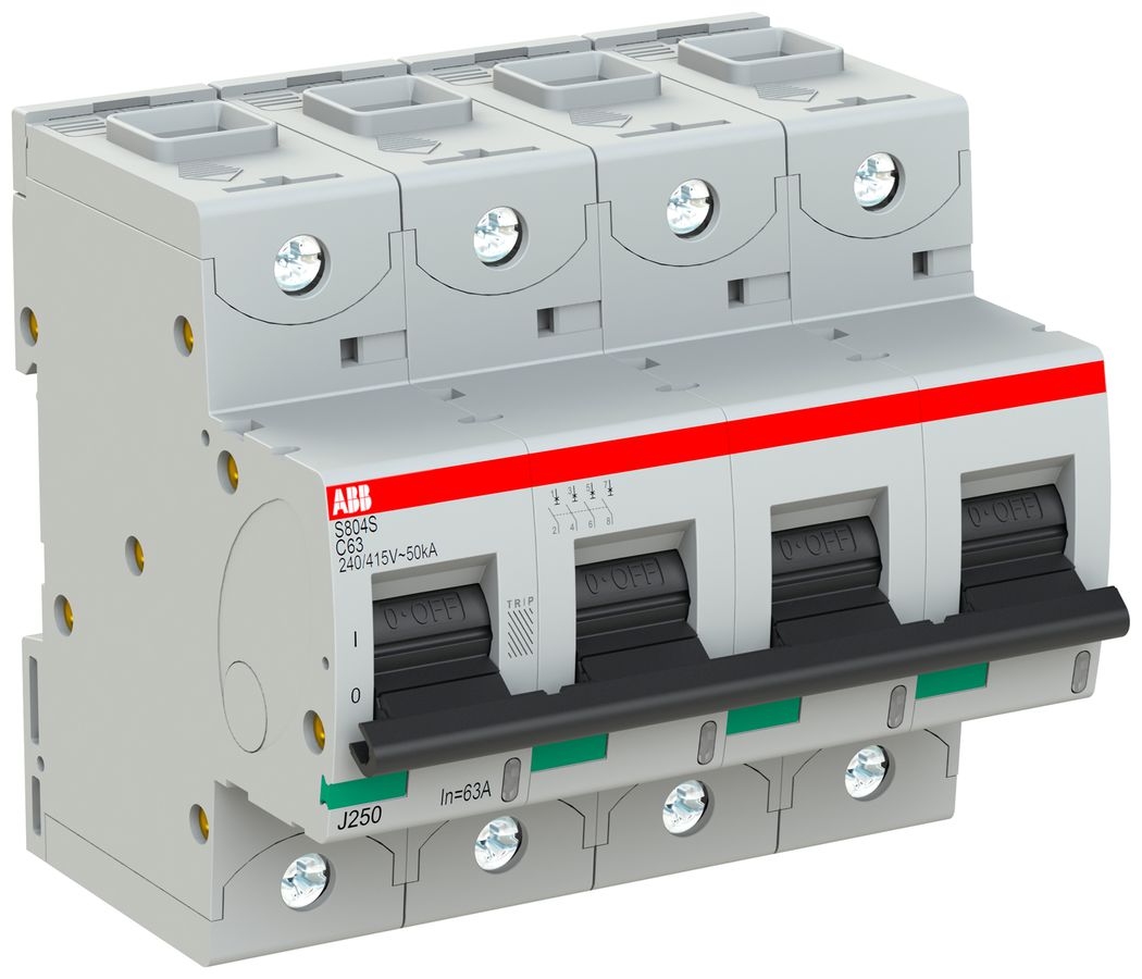 Disjoncteur ABB S804S-C 63A 50kA