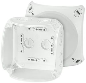 AP-Abzweigdose Hensel KF G 4mm² ohne Klemmen grau