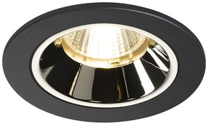 LED-Downlight SLV NUMINOS S 8.6W 700lm 3000K 20° DIM Ø80×52mm sz/Cr