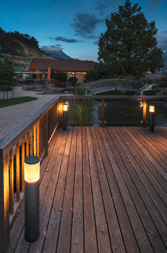 Testa d.lampa.LED SLV M-POL M Louver 11W 210lm 927/930 IP65 Ø122.6mm antr.