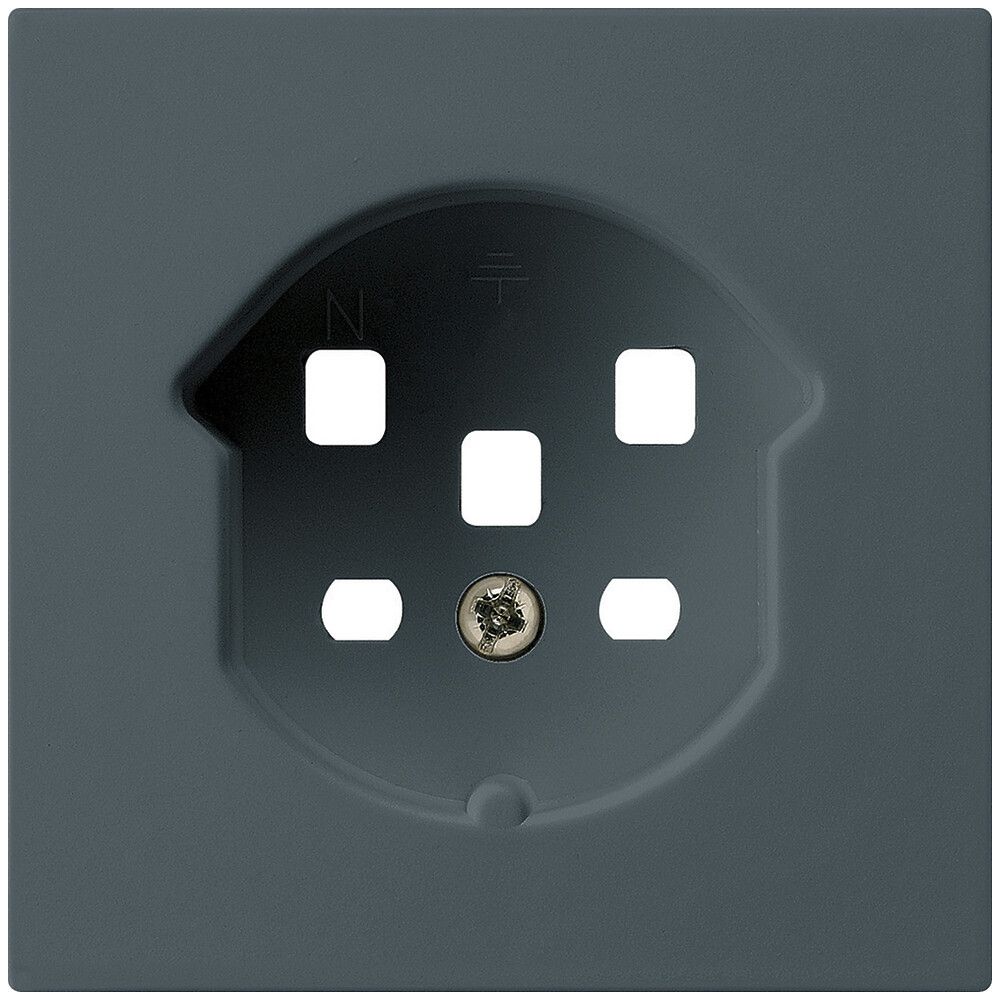 Frontplatte kallysto T25 anthrazit, 60×60mm für Steckdose T25