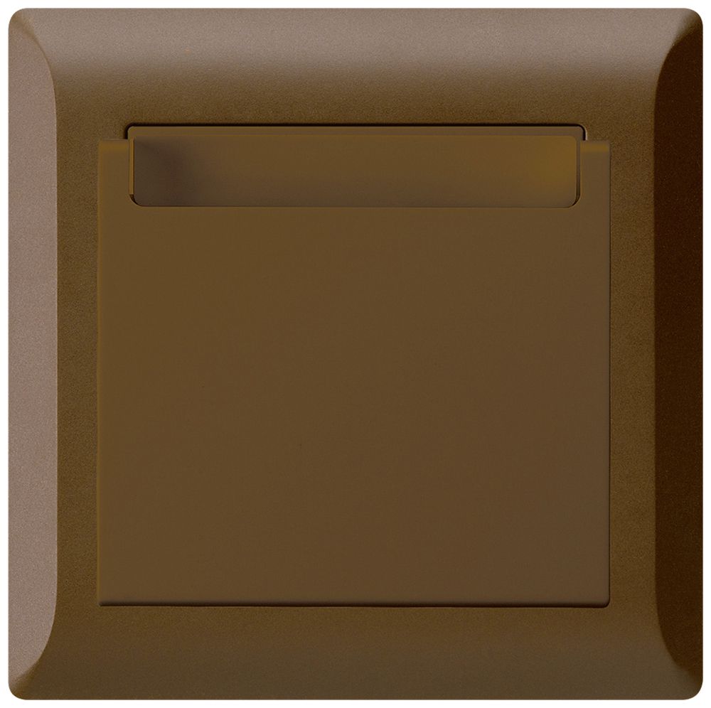 Interruttore Hotelcard INC kallysto.line 1L marrone