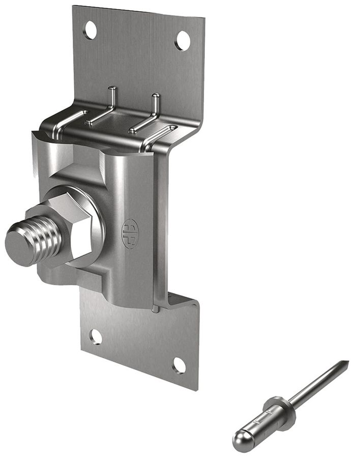 Raccordement pour tôle Arthur Flury AV 8 cuivre