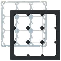 Intestazione INC kallysto.trend 3×3 nero