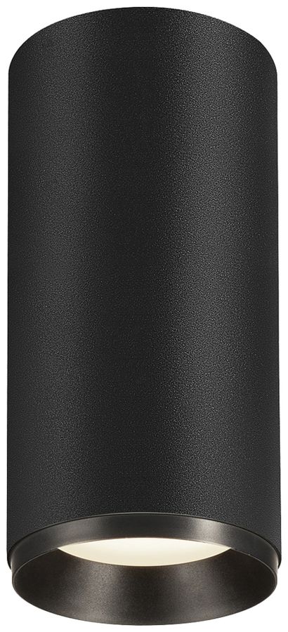 LED-Deckenleuchte SLV NUMINOS L DALI 28W 2675lm 4000K 24° Ø100×213mm schwarz