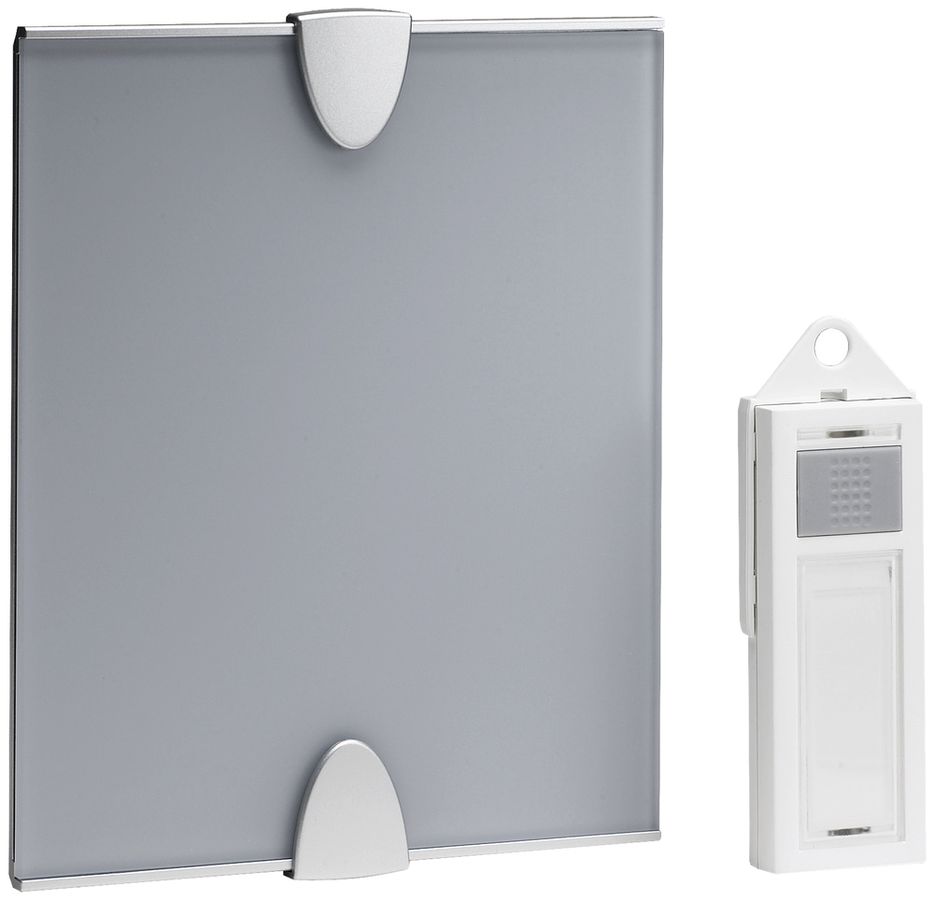 Campanello AP Grothe Mistral 210 bianco con ricevitore+trasmett.