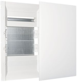 UP-Multimedia Verteiler Legrand PRACTIBOX3 1×18 TE 800×493×111mm, mit Türe weiss