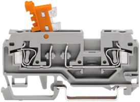 Trennklemme WAGO 2.5mm² 2L grau