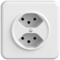 UP-Montageset STANDARDdue SNAPFIX® für 2×T13 ws