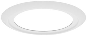 Bague de recouvrement LEDVANCE pour spot encastré ØENC 68mm, acier Ø100mm blanc