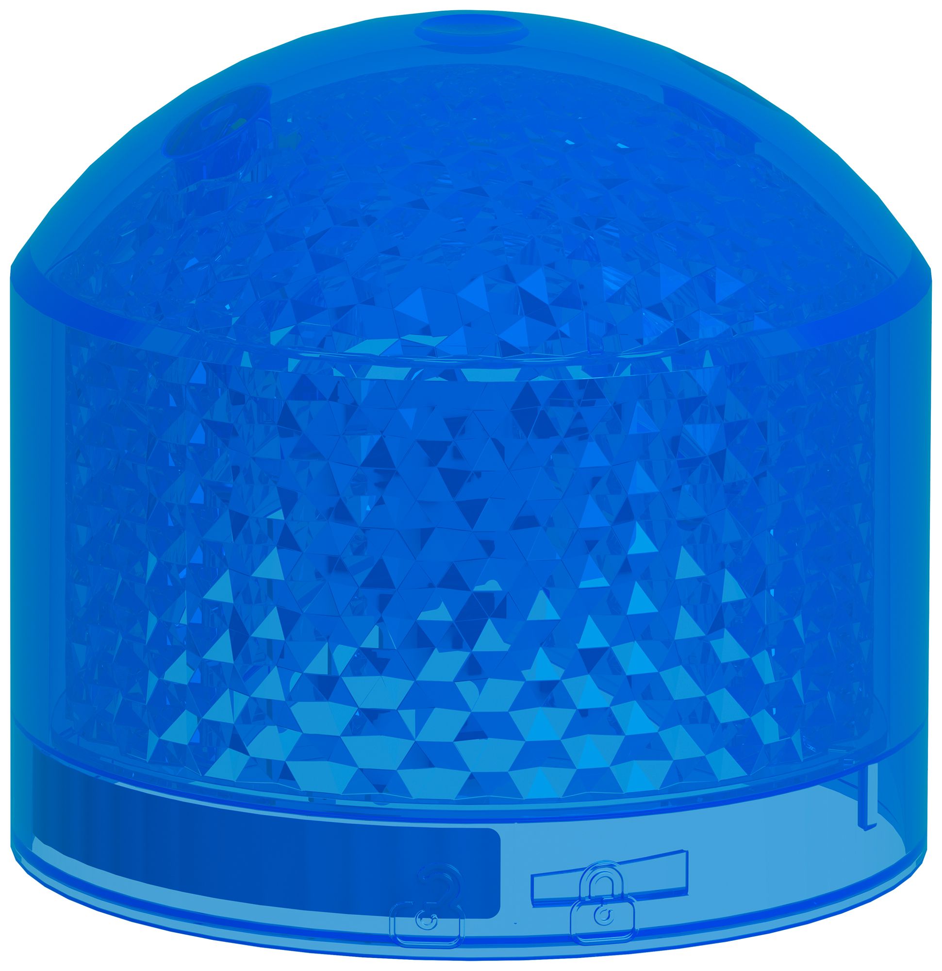 LED-Leuchtelement Harmony 24VAC/DC blau Blitzlicht obere Einheit