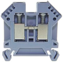 Morsetto di passaggio componibile WZ Ex 0.5…6mm² 41A 1000V vite 2×1 DIN 35mm gr