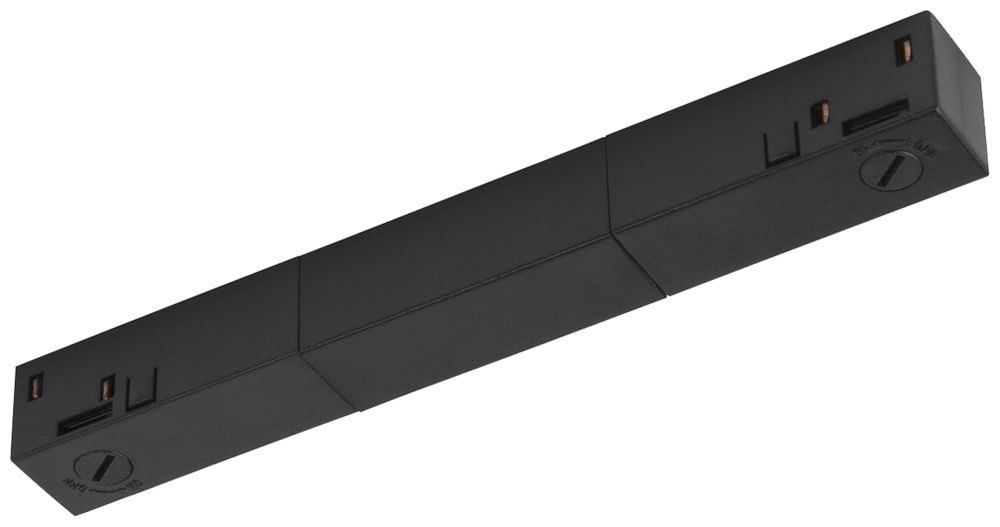 Längsverbinder SLV 48V TRACK 2-polig schwarz