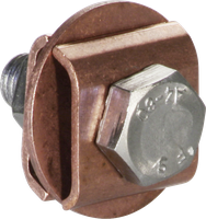 Kreuzverbinder Flury AV 2 für Drähte, CuNiSi, Ø 6…8mm