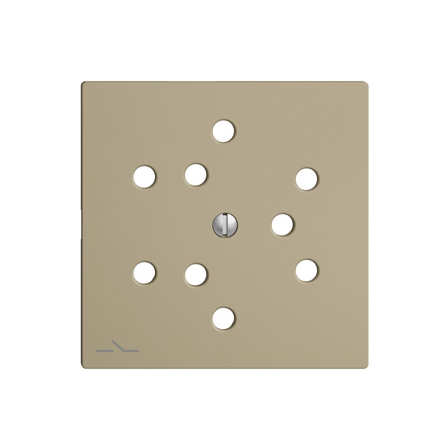 Frontplatte EDIZIOdue 3×T12 1×S sand