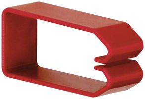 Halteklammer Hager 75×37mm zu Verdrahungskanal HNG rot
