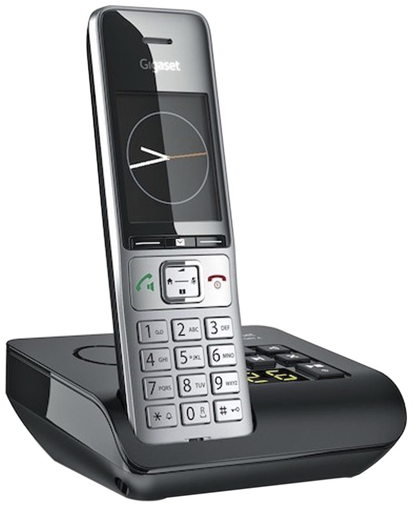 Telefon schnurlos Gigaset Comfort 500 A 17h Freisprechen CLIP schwarz