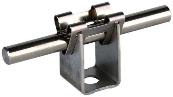 Supporto per conduttore DEHNgrip p.conduttore Ø6mm, V2A