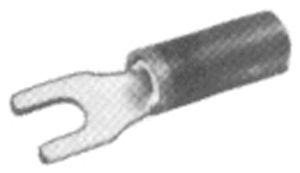 Quetschkabelschuh PLASTI-GRIP Gabelform M4 2.5mm² PVC bl